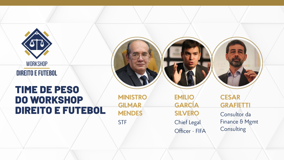 Palestrantes confirmados para o Workshop Direito e Futebol